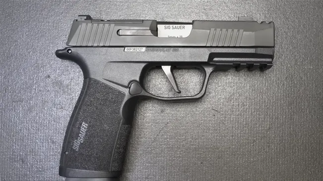 Image of SIG Sauer P365 XMacro with Gray Background