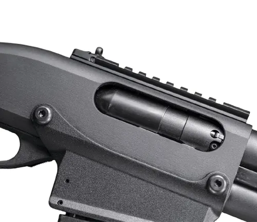 Solid Steel Receiver of Remington 870 Tactical Magpul