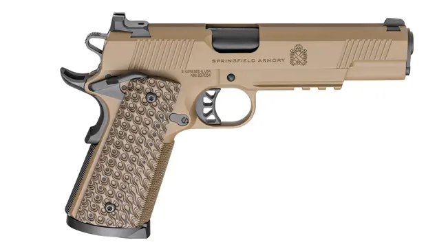 An image of Springfield Armory 1911 TRP .45 ACP, Coyote Brown