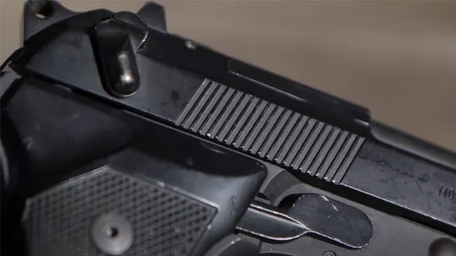 an image of Beretta 92FS safe and disassembly