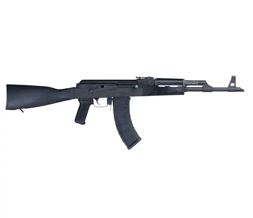 Century Arms VSKA rifle with black furniture and a curved magazine