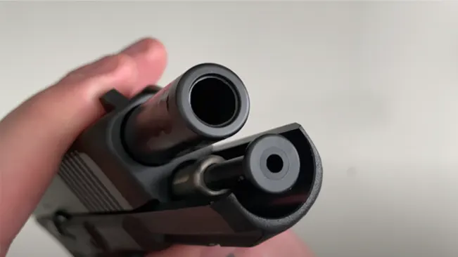 Glock pistol's precision engineering