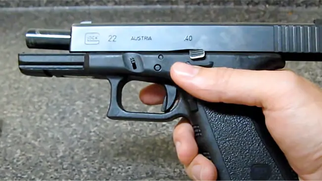 an image of Glock 22 safety action